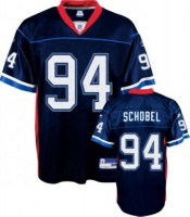 NFL Jerseys Buffalo Bills #94 Aron Schobel Premier Football Jersey